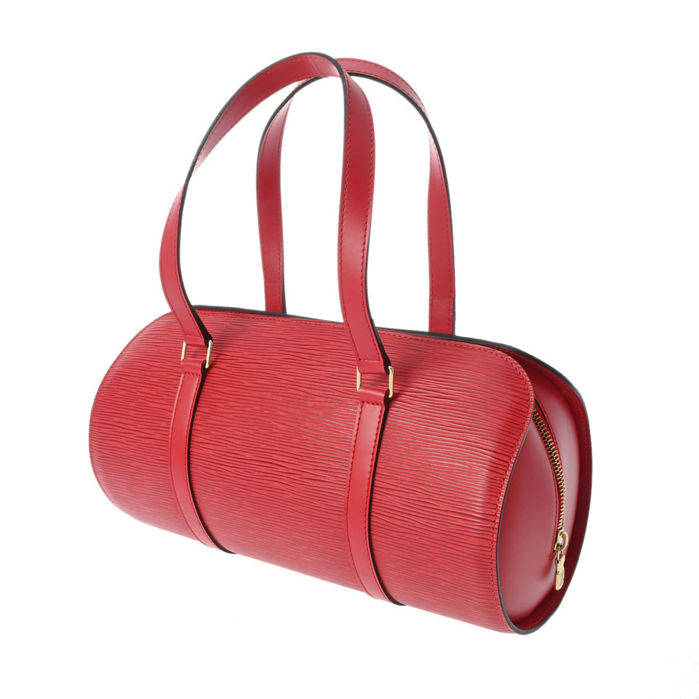 Louis Vuitton Leather Red Epi Handbag